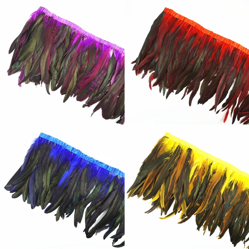 1Meters Colorful Rooster Feathers on Tape Trim Feather Dress Ribbon for Diy Fringes Sewing Decor Clothes Handicraft Accessories
1Meters Colorful Rooster Feathers on Tape Trim Feather Dress Ribbon for Diy Fringes Sewing Decor Clothes Handicraft Accessories