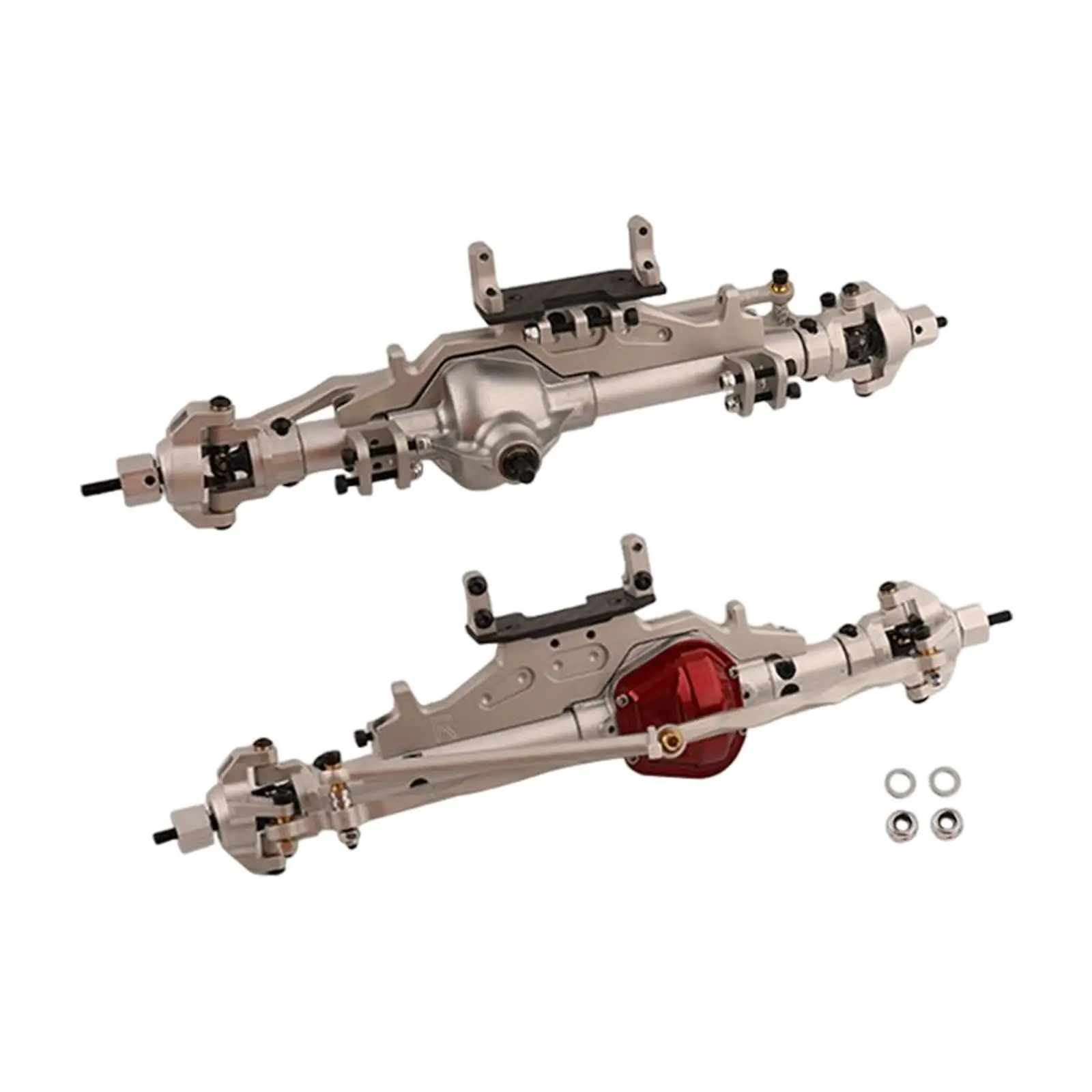 Upgrade Front/Rear Axle Complete for 90018 90048 1:10 Scale RC Crawler Truck Spare Parts Accessories
Upgrade Front/Rear Axle Complete for 90018 90048 1:10 Scale RC Crawler Truck Spare Parts Accessories