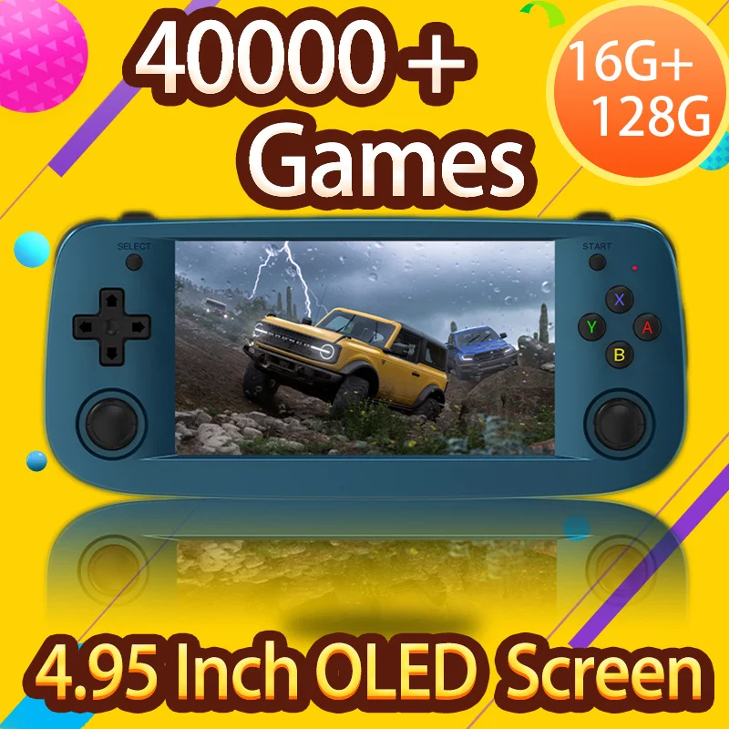 RG503 Portable Handheld Video Game Console 4.95" OLED Screen Moonlight Treasure 1.8GHZ 3500Mah Stereo For PS5G WIFI LINUX OS
RG503 Portable Handheld Video Game Console 4.95" OLED Screen Moonlight Treasure 1.8GHZ 3500Mah Stereo For PS5G WIFI LINUX OS
