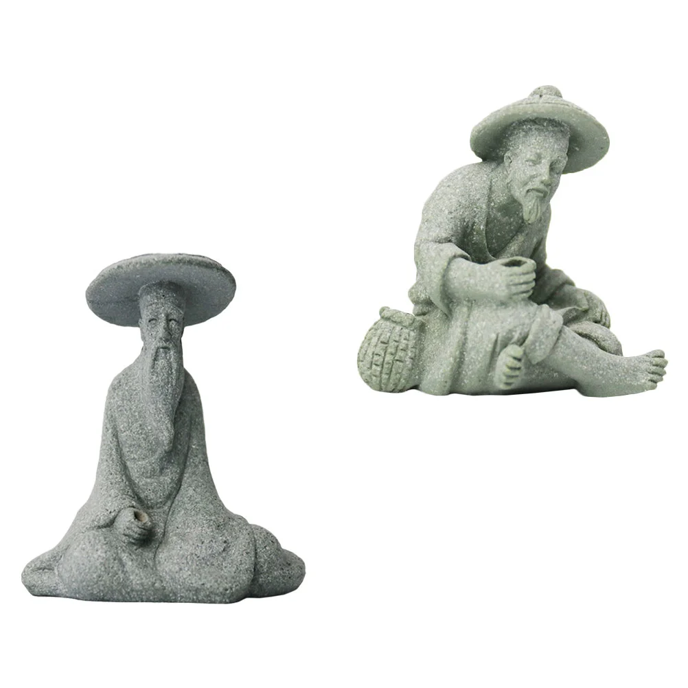 2 Pcs Glass Terrariums Plants Terrarium Ornament Fish Tank Decorations Mini Fisherman Figurine Sitting Fishing Statue
2 Pcs Glass Terrariums Plants Terrarium Ornament Fish Tank Decorations Mini Fisherman Figurine Sitting Fishing Statue