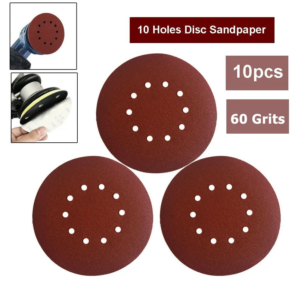 10pcs 9inch 10hole 40Grits Sanding Discs Hook And Loop 9In/230mm 10Hole 40Grit Sand Paper Sanding Abrasive Disc Sanderpaper
10pcs 9inch 10hole 40Grits Sanding Discs Hook And Loop 9In/230mm 10Hole 40Grit Sand Paper Sanding Abrasive Disc Sanderpaper