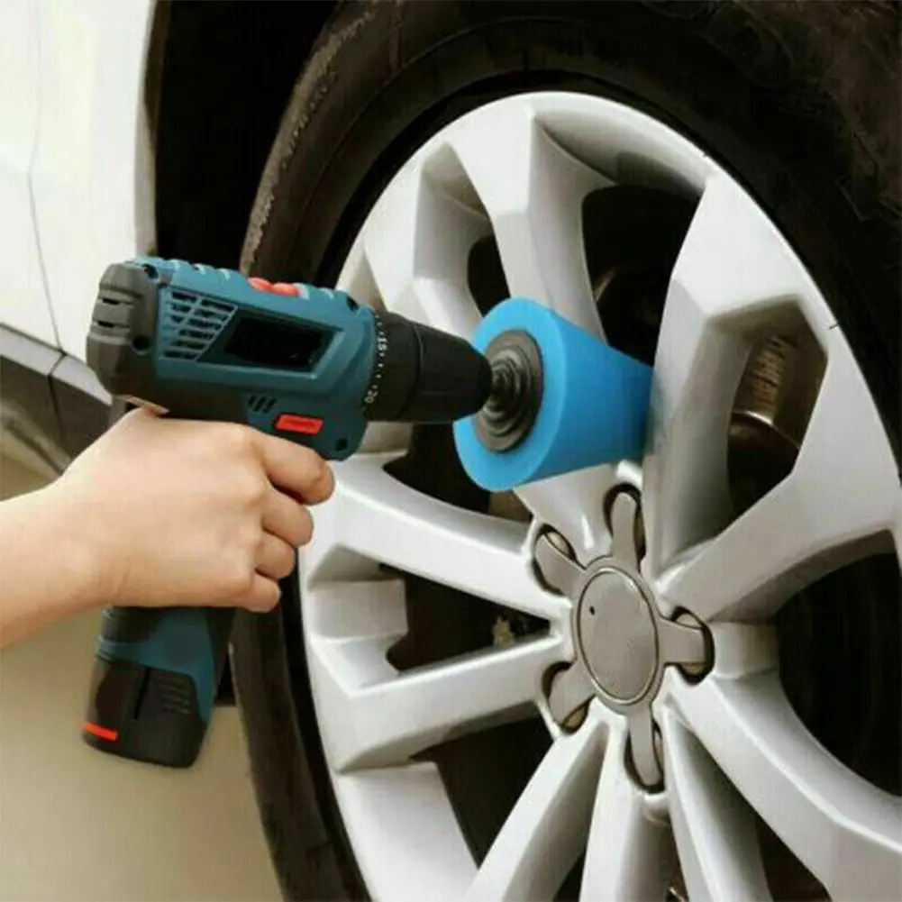 Sponge Cone Pads Car Polishing Car Accessories Buffing Pad Car Wheel Cone Shaped Sponge Polishing 5PCs Burnishing Foam
Sponge Cone Pads Car Polishing Car Accessories Buffing Pad Car Wheel Cone Shaped Sponge Polishing 5PCs Burnishing Foam