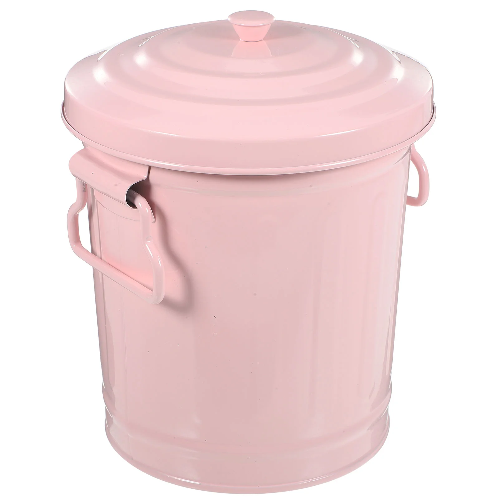 Desktop Trash Can Reusable Bathroom Powder Bucket Metal Mini Waste Bin Iron Garbage Container
Desktop Trash Can Reusable Bathroom Powder Bucket Metal Mini Waste Bin Iron Garbage Container