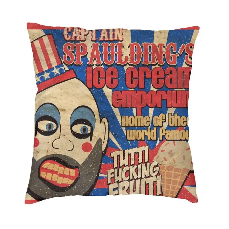 Наволочка на подушку Captain Spaulding, чехол из ужасной пленки с изображением дома 1000 трупов, Наволочка на подушку для дивана, искусственный чехол, ...
Наволочка на подушку Captain Spaulding, чехол из ужасной пленки с изображением дома 1000 трупов, Наволочка на подушку для дивана, искусственный чехол, ...