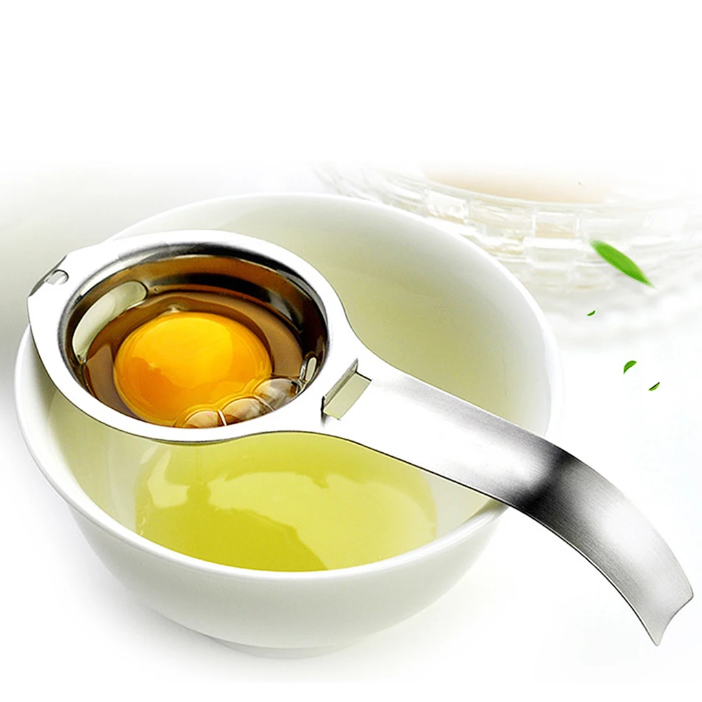 Stainless Steel Egg Yolk Separator Cake Cooking Mini Egg White Divider Filter Kitchen Egg Separator Egg Kitchen Tool
Stainless Steel Egg Yolk Separator Cake Cooking Mini Egg White Divider Filter Kitchen Egg Separator Egg Kitchen Tool
