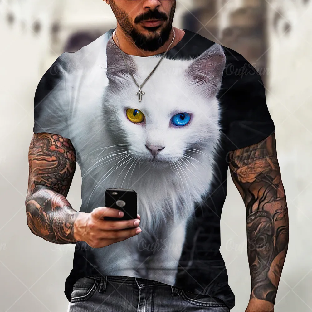 Men's T Shirt Harajuku Graphic Tee Summer Aesthetic Streetwear Love Cat Print Cute TShirts Short Sleeve Cartoon Tops Clothing
Men's T Shirt Harajuku Graphic Tee Summer Aesthetic Streetwear Love Cat Print Cute TShirts Short Sleeve Cartoon Tops Clothing
