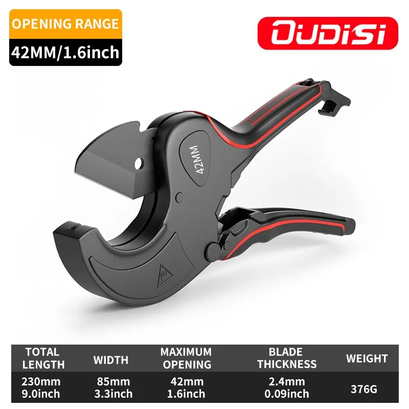 Ручной труборез 42-75 мм из алюминиевого сплава
Ручной труборез 42-75 мм из алюминиевого сплава