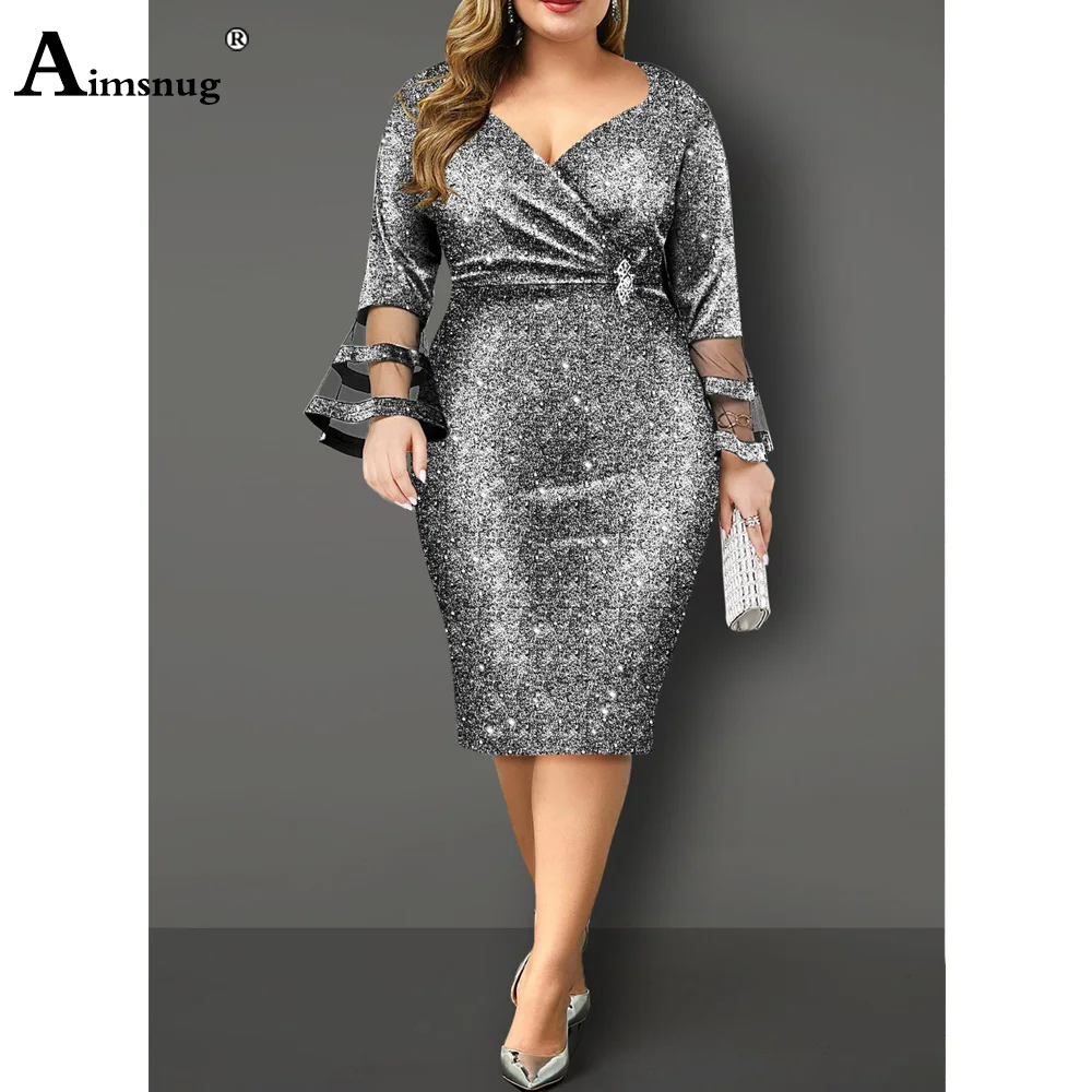 2023 New Spring Elegant Knee-Length Dress Ladies Bohemian Party Dresses Large Big 5XL Women Flare Sleeve V-neck Dress Femme Robe
2023 New Spring Elegant Knee-Length Dress Ladies Bohemian Party Dresses Large Big 5XL Women Flare Sleeve V-neck Dress Femme Robe