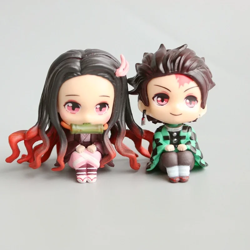 2pcs set Demon Slayer action figure Kamado Tanjirou Kamado Nezuko PVC Anime Model Toys Birthday Gift s2JT
2pcs set Demon Slayer action figure Kamado Tanjirou Kamado Nezuko PVC Anime Model Toys Birthday Gift s2JT
