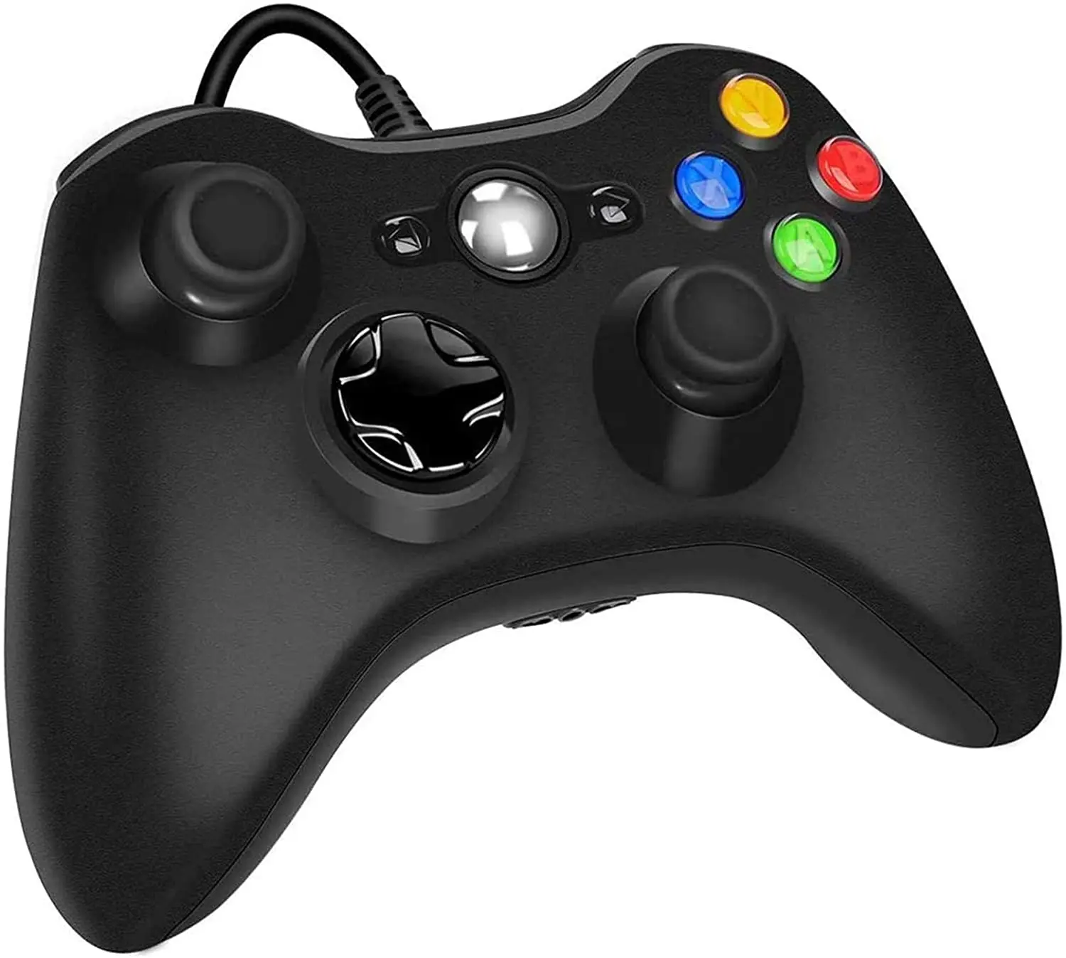 Wired Controller for Xbox 360 Game Controller for Xbox 360 with Dual-Vibration Turbo for Xbox 360/360 Slim and PC Windows 7,8,10
Wired Controller for Xbox 360 Game Controller for Xbox 360 with Dual-Vibration Turbo for Xbox 360/360 Slim and PC Windows 7,8,10