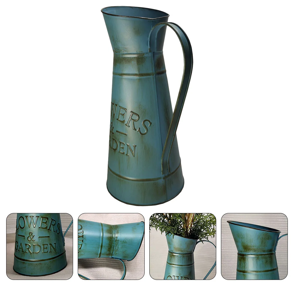 Vase Flower Metal Bucket Jug Rusticpitcher Can Shabby Farmhouse Galvanized Vases Vintage Chic Iron Decorative Tin Flowers Pot
Vase Flower Metal Bucket Jug Rusticpitcher Can Shabby Farmhouse Galvanized Vases Vintage Chic Iron Decorative Tin Flowers Pot