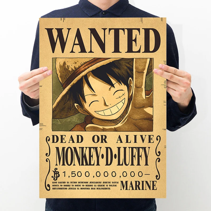 One Piece Retro Poster Action Figure Anime Bounty Wanted Room Decoration Living Room Wall Painting Sticker Toy Fan Gift
One Piece Retro Poster Action Figure Anime Bounty Wanted Room Decoration Living Room Wall Painting Sticker Toy Fan Gift