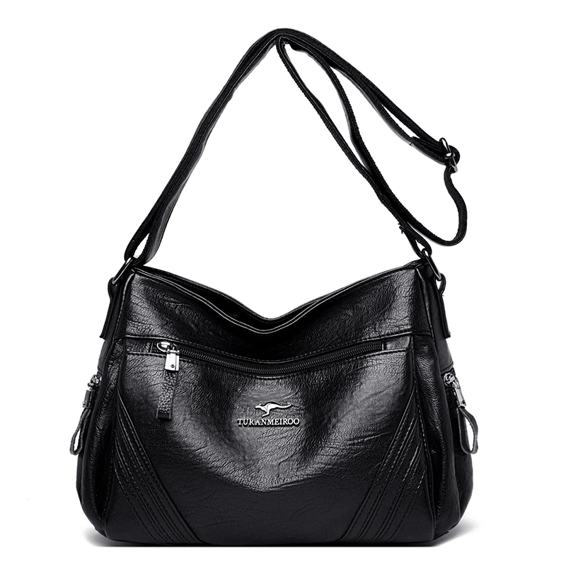 Women High Quality Leather Shoulder Bag Pillow Bag Shopping Handbag Female Travel Casual Purse Crossbody Bags Ladies Tote
Women High Quality Leather Shoulder Bag Pillow Bag Shopping Handbag Female Travel Casual Purse Crossbody Bags Ladies Tote