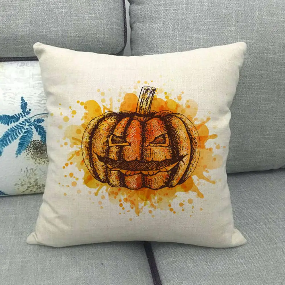 Halloween Pumpkin Cushion Cover 45X45cm Trick Or Treat Farmhouse Decor Home Throw Pillow Covers For Couch Decorations Home Decor
Halloween Pumpkin Cushion Cover 45X45cm Trick Or Treat Farmhouse Decor Home Throw Pillow Covers For Couch Decorations Home Decor