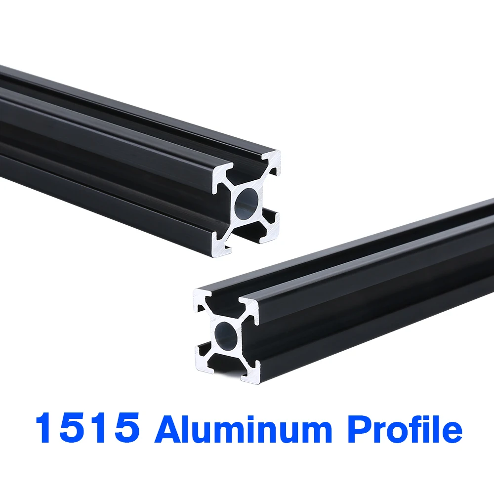 1PC BLACK 1515 European Standard Anodized Aluminum Profile Extrusion 100mm - 800mm Length Linear Rail 500mm for CNC 3D Printer
1PC BLACK 1515 European Standard Anodized Aluminum Profile Extrusion 100mm - 800mm Length Linear Rail 500mm for CNC 3D Printer