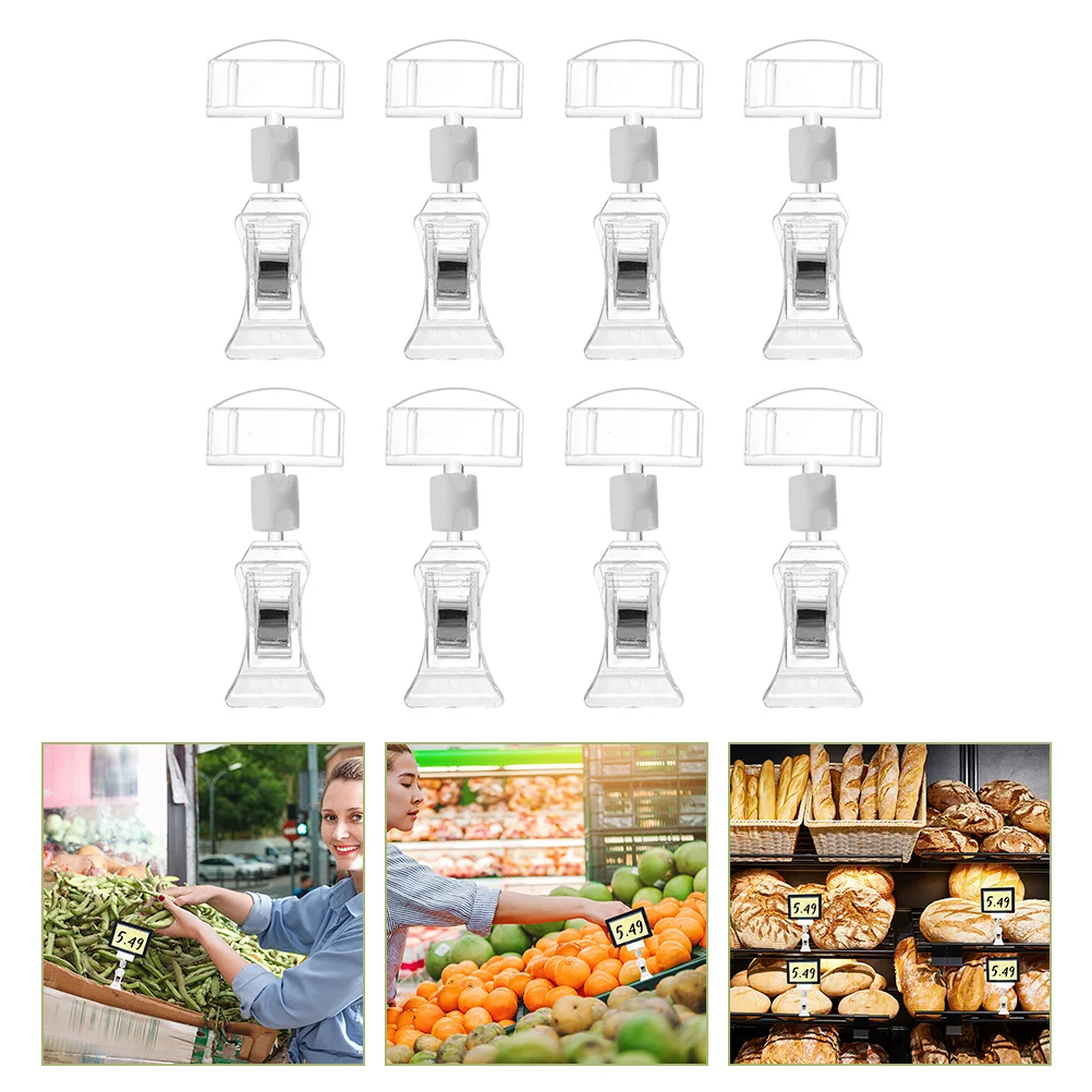 Clips Price Holder Sign Clip Merchandise Tag Signs Display Rotatable Name Tagsswivel Rack Clear Clamp Paper Retail Shelf
Clips Price Holder Sign Clip Merchandise Tag Signs Display Rotatable Name Tagsswivel Rack Clear Clamp Paper Retail Shelf