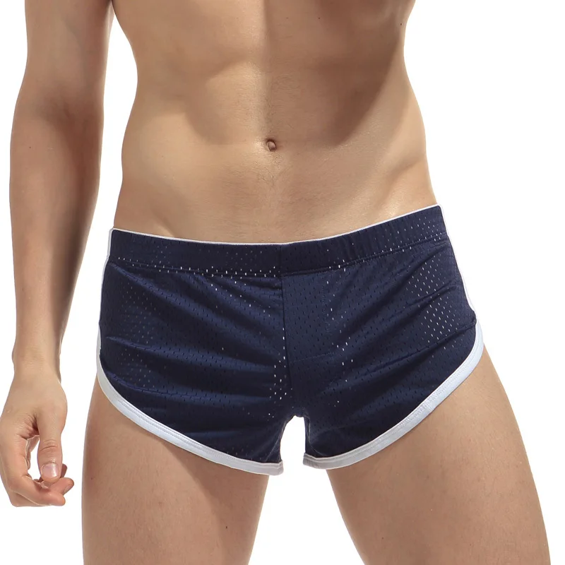 Men's Casual Boxer Briefs Arrow Pants Breathable Ventilated Mesh Sports Boxer Shorts Pajamas Low Rise Solid Color Underpants
Men's Casual Boxer Briefs Arrow Pants Breathable Ventilated Mesh Sports Boxer Shorts Pajamas Low Rise Solid Color Underpants