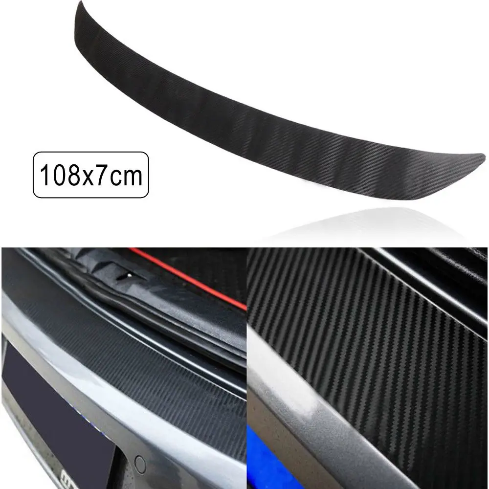 Practical Anti Scratch Protector Auto Trunk Protection Strip Sill Scuff Cover Car Plate Sticker 3D Carbon Fiber
Practical Anti Scratch Protector Auto Trunk Protection Strip Sill Scuff Cover Car Plate Sticker 3D Carbon Fiber