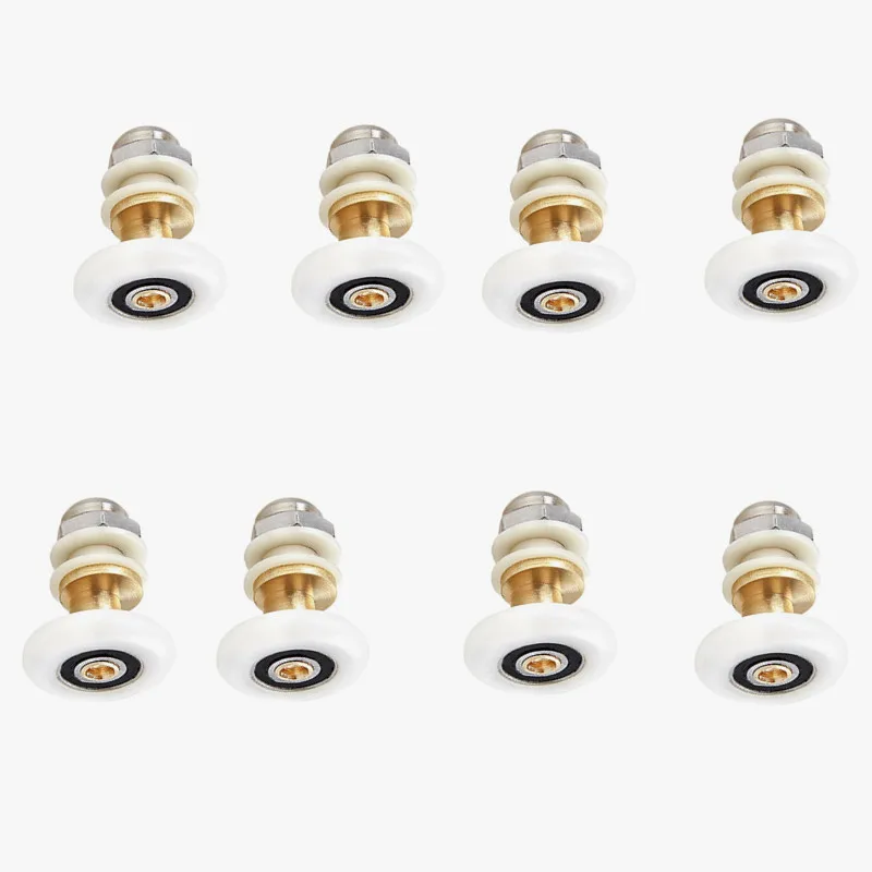 4pcs/8 PCS 19/23/25/27mm Diameter Shower Glass Sliding Door Hanging Wheel Roller Bathroom Sliding Cabinet Eccentric Pulleys
4pcs/8 PCS 19/23/25/27mm Diameter Shower Glass Sliding Door Hanging Wheel Roller Bathroom Sliding Cabinet Eccentric Pulleys