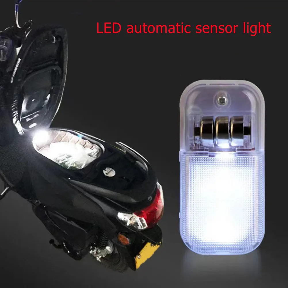 Universal Led Sensor Light Motorcycle Anti-collision Warning Light Turn Signal Indicator Safety White Light Sensor Switch
Universal Led Sensor Light Motorcycle Anti-collision Warning Light Turn Signal Indicator Safety White Light Sensor Switch
