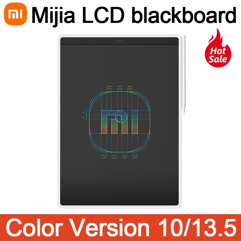 

XIAOMI Mijia LCD Blackboard Color Version 10/13.5inch Coloured Handwriting No Dust and Ink Draw Study Message Board for Children