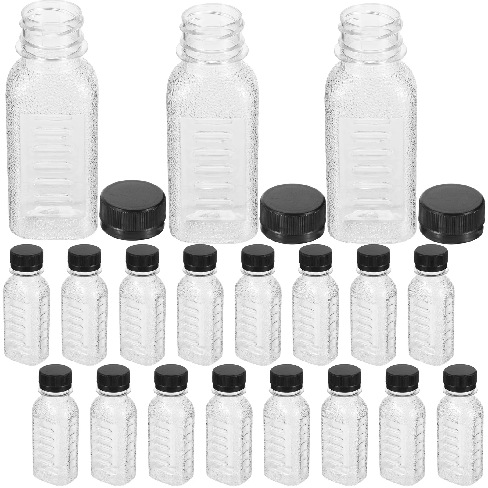 Plastic Juice Bottle Convenient Empty Bottles Travel Multi-function Milk Portable Clear
Plastic Juice Bottle Convenient Empty Bottles Travel Multi-function Milk Portable Clear
