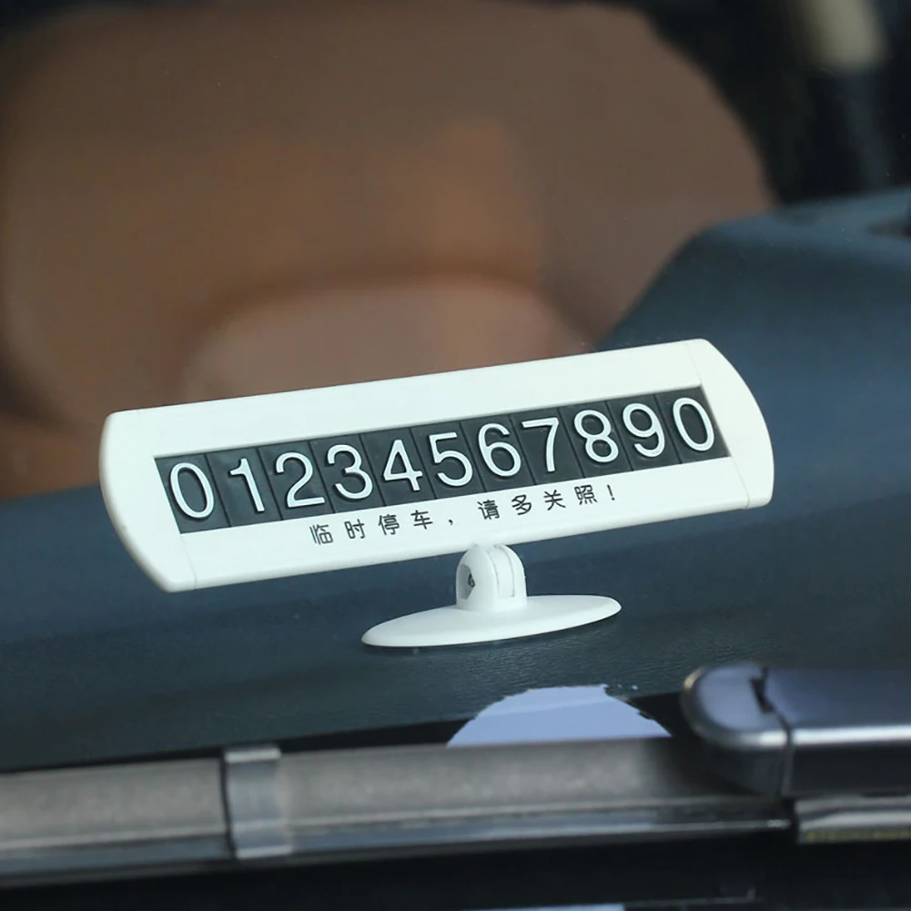 Car Phone Number Temporary Parking Card Hidden Luminous Auto Accessories Plates Car Park Stop Multiple Characters
Car Phone Number Temporary Parking Card Hidden Luminous Auto Accessories Plates Car Park Stop Multiple Characters