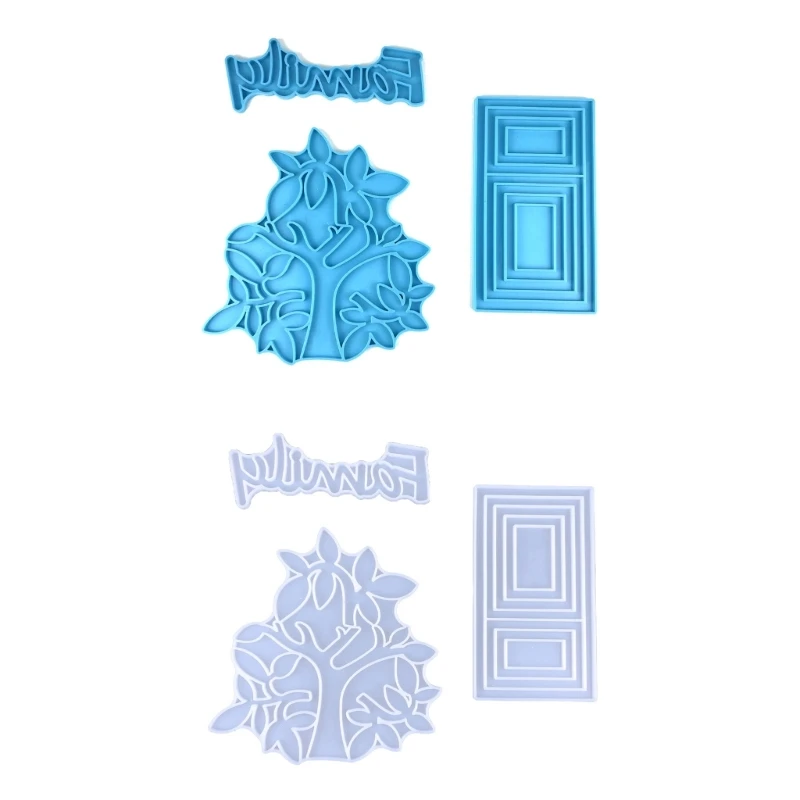 Набор форм для фоторамки «сделай сам», силиконовая форма для украшения стен из эпоксидной смолы с изображением семейного дерева, форма для ...
Набор форм для фоторамки «сделай сам», силиконовая форма для украшения стен из эпоксидной смолы с изображением семейного дерева, форма для ...