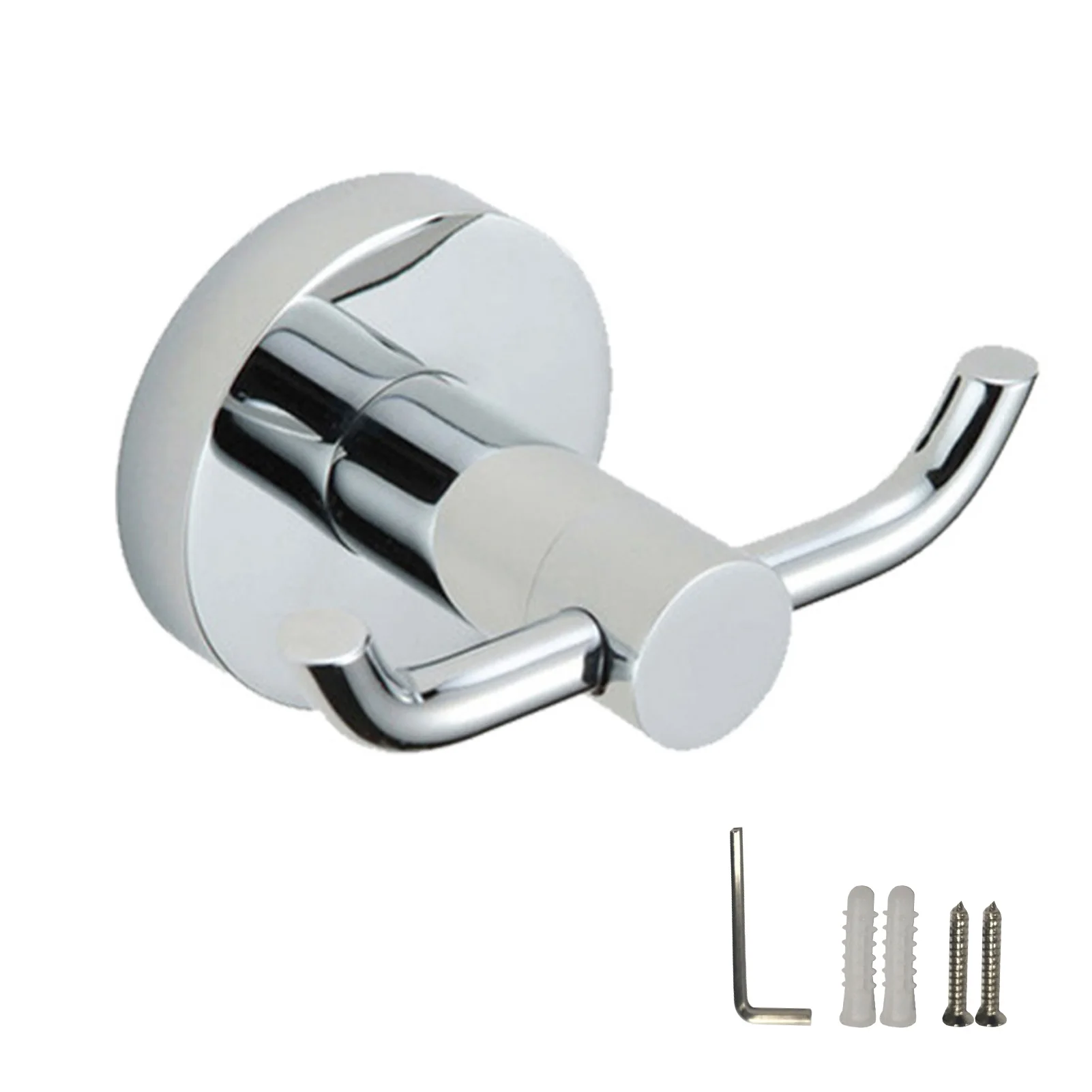 Coat Bedroom Double Hanger Kitchen Hotel Wall Mounted Heavy Duty Umbrella Towel Hook Entrance Home Multifunction Bag Storage
Coat Bedroom Double Hanger Kitchen Hotel Wall Mounted Heavy Duty Umbrella Towel Hook Entrance Home Multifunction Bag Storage