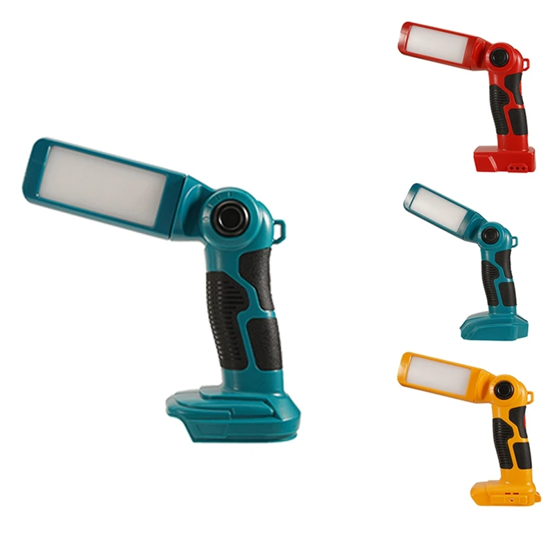 New-12W Portable LED Warning Lamp Work Light For Power Tools 18V Battery Lighting
New-12W Portable LED Warning Lamp Work Light For Power Tools 18V Battery Lighting