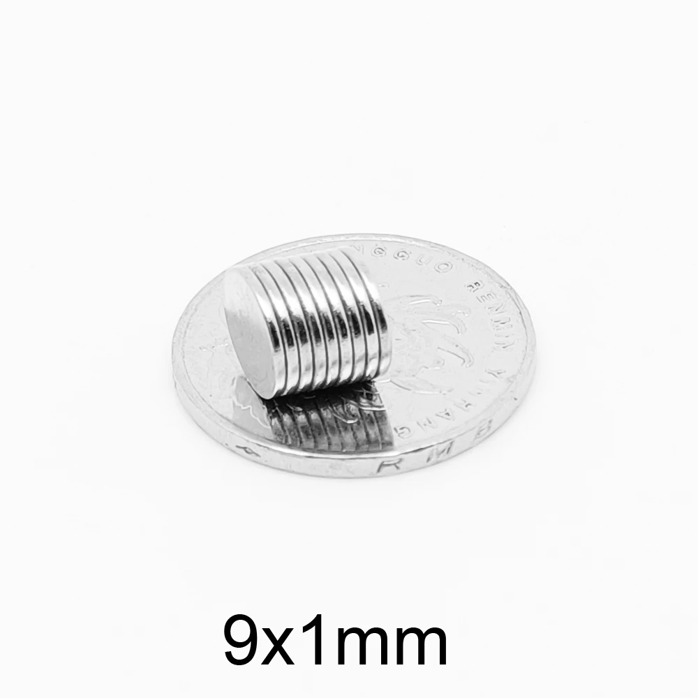 20/50/200/500/800PCS 9*1mm Strong Round Sheet Magnet N35 Thin Neodymium magnets 9mm x 1mm Permanent magnet Disc 9x1 mm
20/50/200/500/800PCS 9*1mm Strong Round Sheet Magnet N35 Thin Neodymium magnets 9mm x 1mm Permanent magnet Disc 9x1 mm