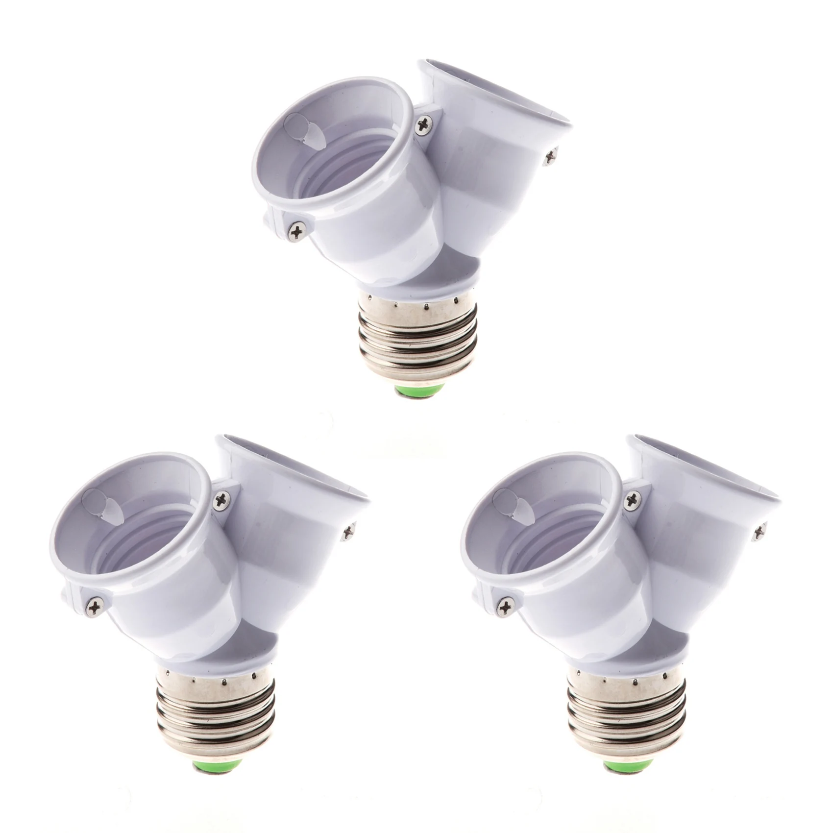 3X E27 1 to 2 E27 LED Light Lamp Bulb Adapter Converter Split Splitter Base Socket
3X E27 1 to 2 E27 LED Light Lamp Bulb Adapter Converter Split Splitter Base Socket