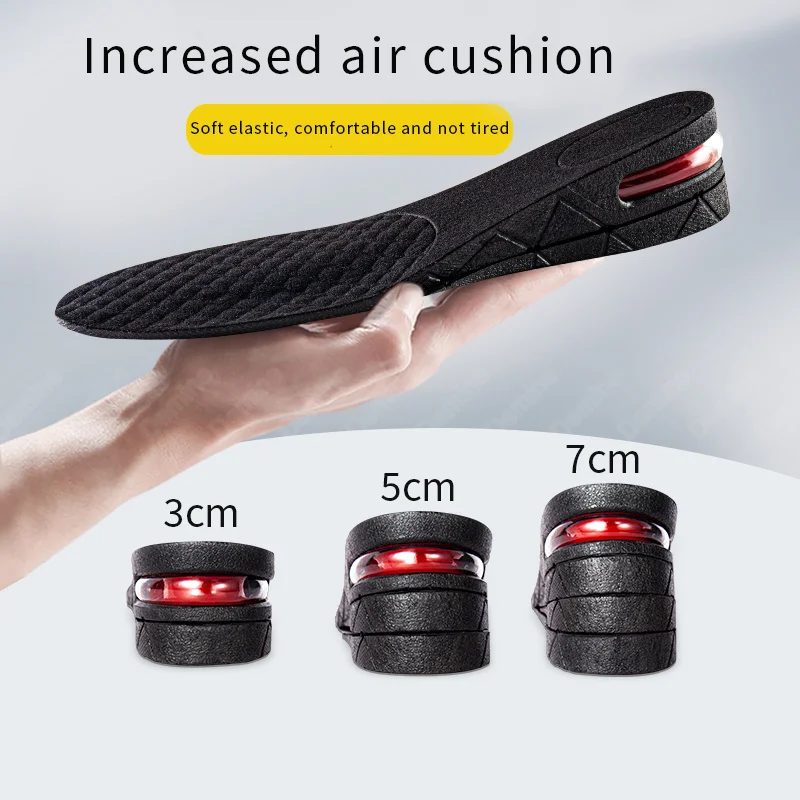 Height Increase Variable Pad 3-9cm Insole Cushion Height Adjustable Cut Women Foot Insoles Air Shoes Lifts Inserts Men
Height Increase Variable Pad 3-9cm Insole Cushion Height Adjustable Cut Women Foot Insoles Air Shoes Lifts Inserts Men