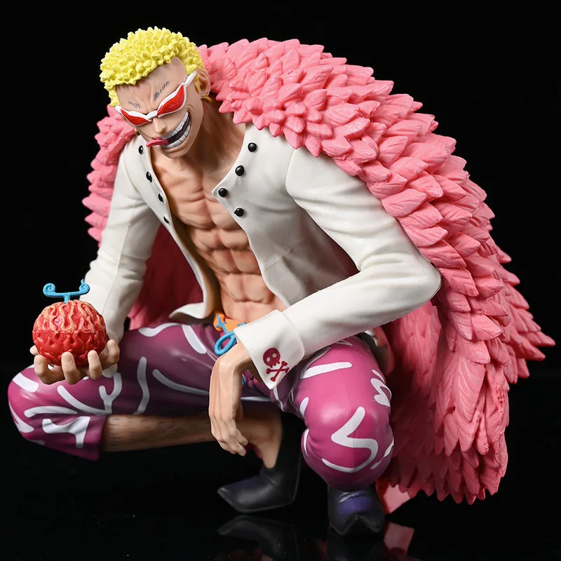 Фигурка героя из аниме Doflamingo One Piece Donquixote, фигурка One Piece Shichibukai Hen 16 см, ПВХ Коллекционная модель, кукла, подарки, игрушки 
Фигурка героя из аниме Doflamingo One Piece Donquixote, фигурка One Piece Shichibukai Hen 16 см, ПВХ Коллекционная модель, кукла, подарки, игрушки