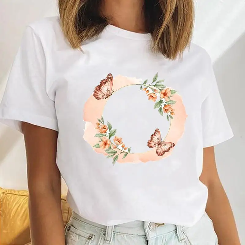 Watercolor Butterfly Women 90s Lady Fashion Tees Female Short Sleeve Cartoon Clothes Print O-neck Tops Graphic Tshirt T-Shirt
Watercolor Butterfly Women 90s Lady Fashion Tees Female Short Sleeve Cartoon Clothes Print O-neck Tops Graphic Tshirt T-Shirt
