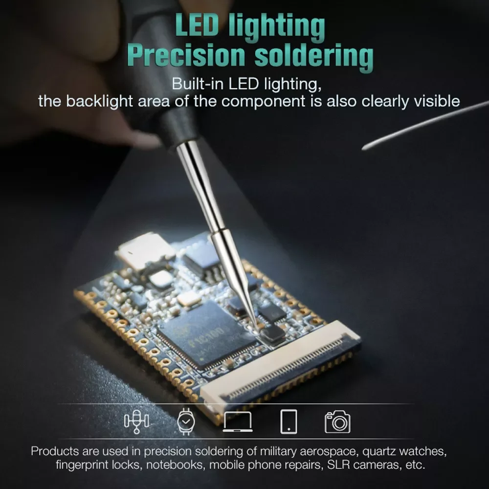 68 Series Nano CNC Soldering Iron USB Adjustable Anti-static Intelligent Heating Sleeping Constant Temperature
68 Series Nano CNC Soldering Iron USB Adjustable Anti-static Intelligent Heating Sleeping Constant Temperature