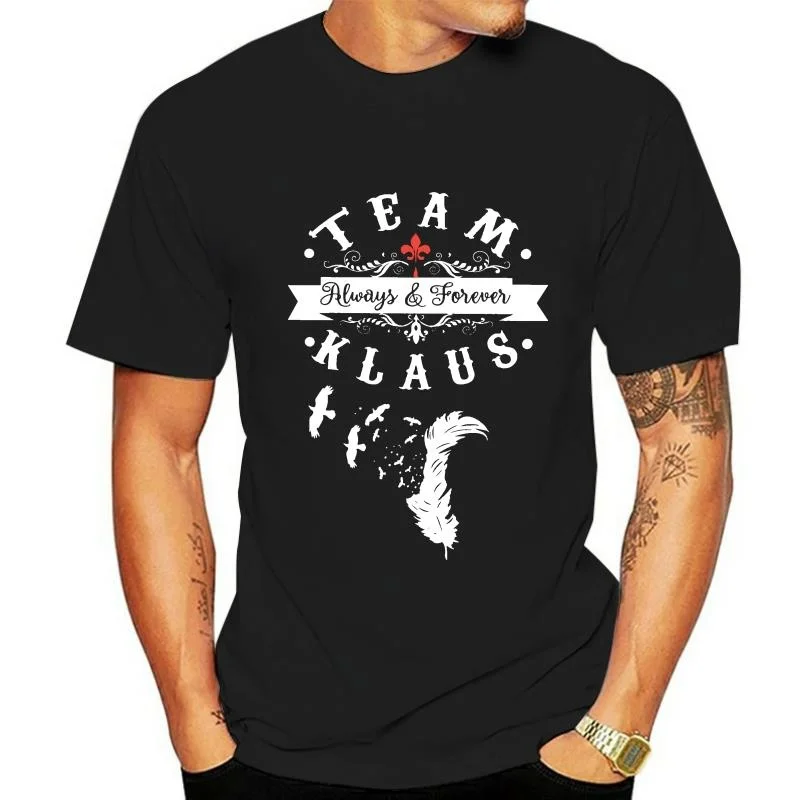 The Originals Vampire Team Klaus T Shirt For Man Always And Forever Casual S-6XL Round Neck T-shirt
The Originals Vampire Team Klaus T Shirt For Man Always And Forever Casual S-6XL Round Neck T-shirt