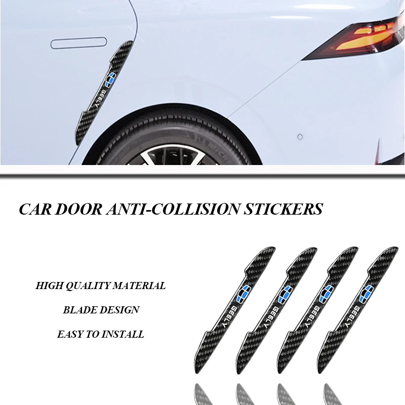 4pcs Car Door Carbon Fiber Anti-collision Stickers for Geely Lc Ck Piezas Emgrand X7 Ec7 Repuestos Sl Atlas Tx Fc Accessories
4pcs Car Door Carbon Fiber Anti-collision Stickers for Geely Lc Ck Piezas Emgrand X7 Ec7 Repuestos Sl Atlas Tx Fc Accessories