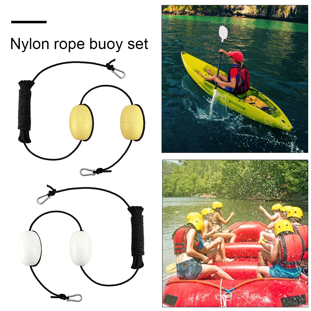 2pcs Kayak Anchor Rope Floating Ball 30ft Nylon Rope Buoy Buoyancy Ball with Carabiner Marine Rowing Boat Accessories
2pcs Kayak Anchor Rope Floating Ball 30ft Nylon Rope Buoy Buoyancy Ball with Carabiner Marine Rowing Boat Accessories