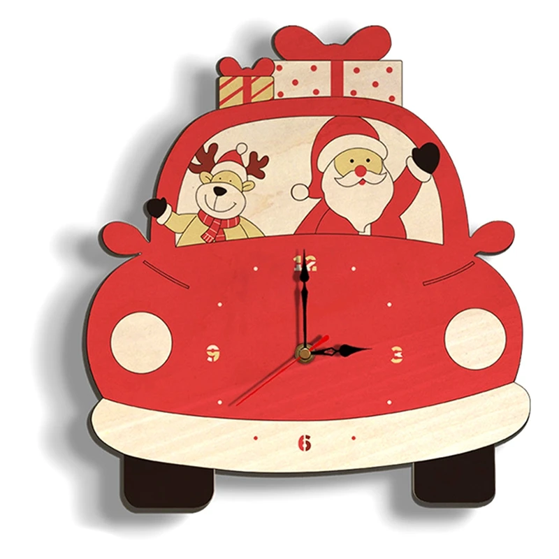 Christmas Cartoon Car Shape Wall Clock Christmas Decoration Christmas Creative Cartoon
Christmas Cartoon Car Shape Wall Clock Christmas Decoration Christmas Creative Cartoon