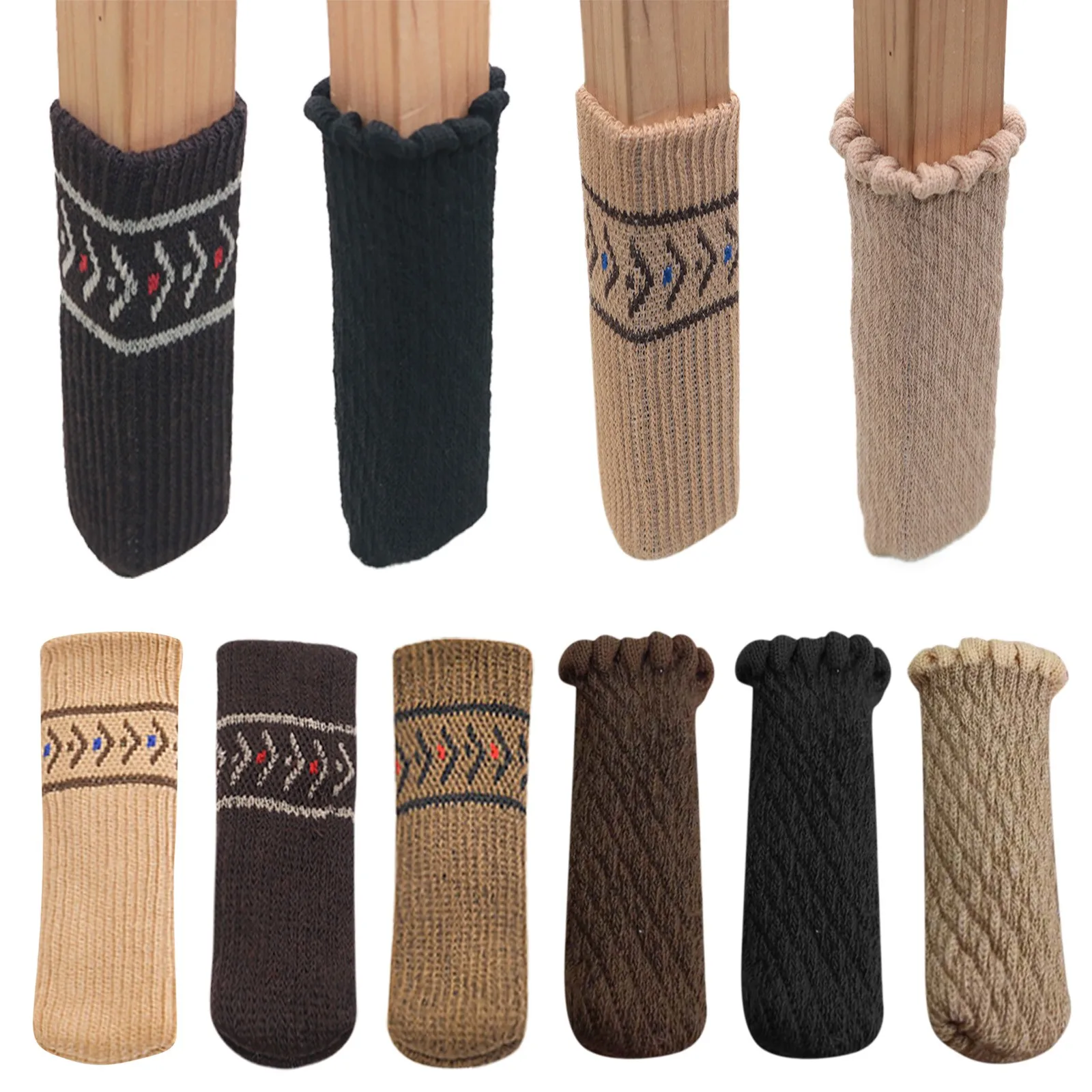 Chair Legs Socks Floor Protectors Knitting Wool Furniture Feet Caps Covers Furniture Feet Covers Caps Pads
Chair Legs Socks Floor Protectors Knitting Wool Furniture Feet Caps Covers Furniture Feet Covers Caps Pads