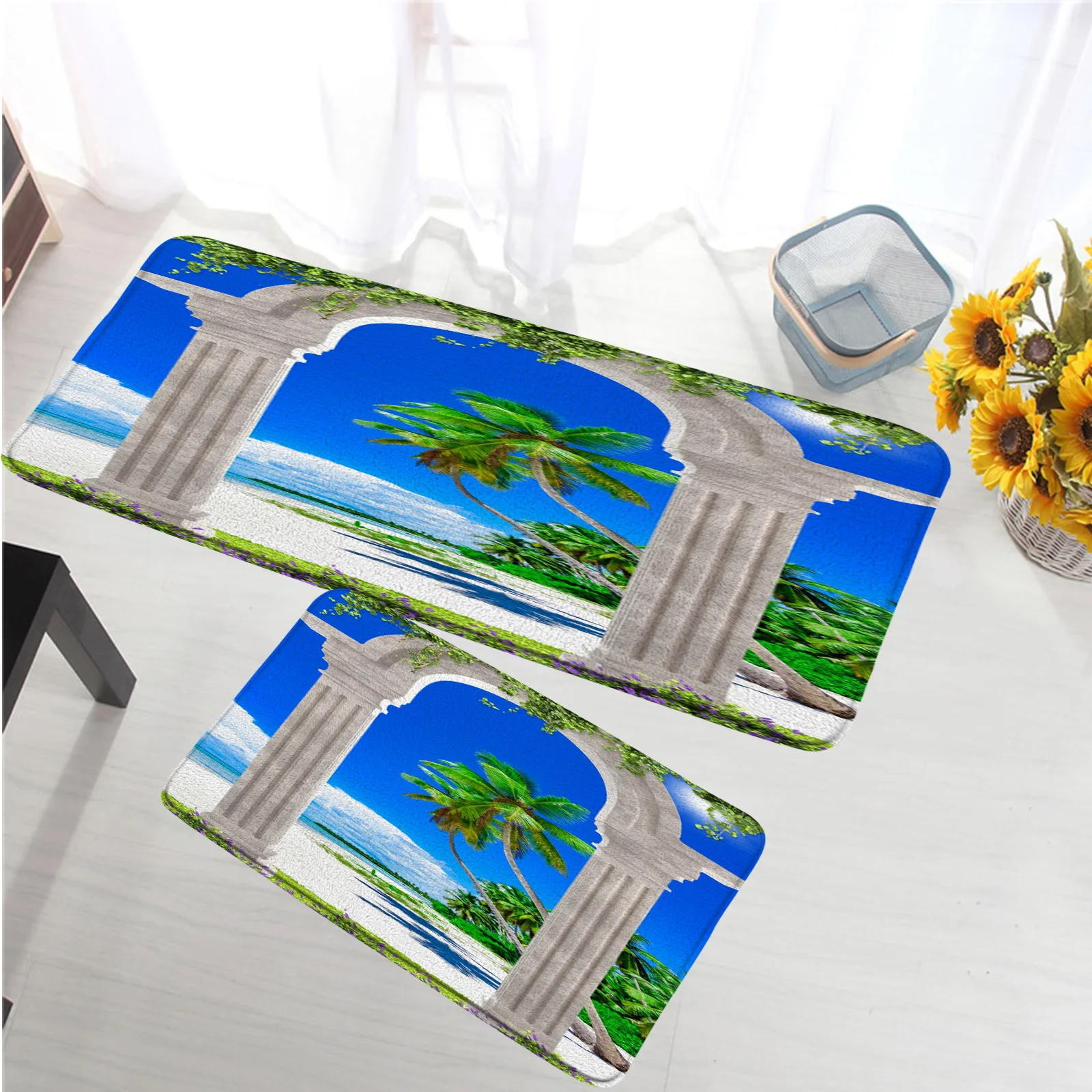 Коврик для ванной с изображением океана, пляжа, искусственных камней, средиземноморского города, домашний декор, Противоскользящий коврик ...
Коврик для ванной с изображением океана, пляжа, искусственных камней, средиземноморского города, домашний декор, Противоскользящий коврик ...