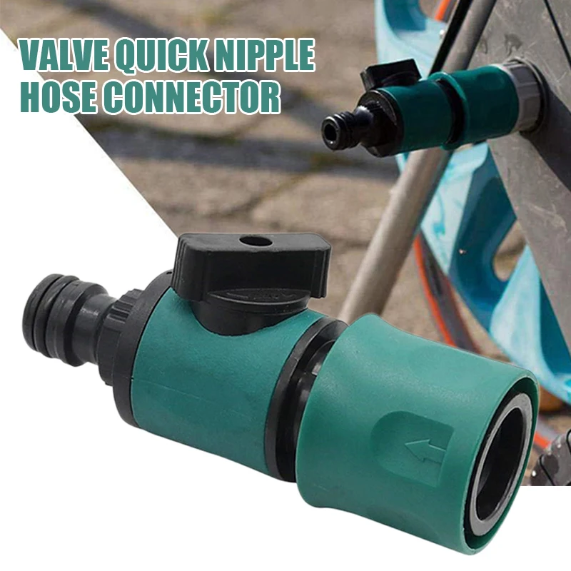 1pc Plastic Quick Hose Connector Garden Watering Shut Off Valve Pipe Adapter Fittings Garden Hose Connecting Tool Supplies
1pc Plastic Quick Hose Connector Garden Watering Shut Off Valve Pipe Adapter Fittings Garden Hose Connecting Tool Supplies