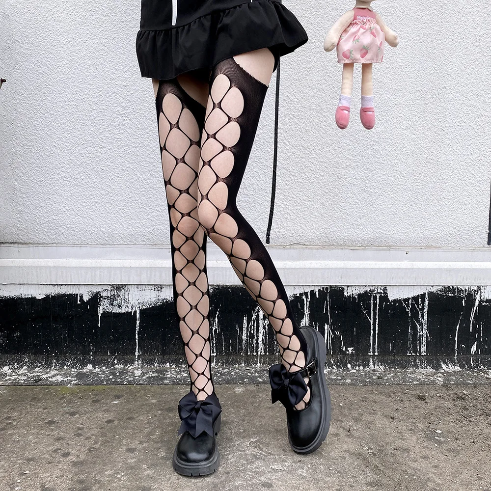 JK Suspender Pantyhose Hole Summer Thin Women's Japanese Pattern Long Tube Over The Knee Lolita Stockings Dress Sexy Fishnet
JK Suspender Pantyhose Hole Summer Thin Women's Japanese Pattern Long Tube Over The Knee Lolita Stockings Dress Sexy Fishnet