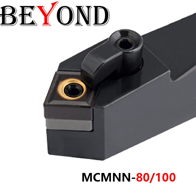 BEYOND 80 100 Degrees MCMNN MCMNN1616H12 MCMNN2020K12 MCMNN2525M12 MCMNN3232P12 External Turning Cutter Tool Holder CNC Inserts
BEYOND 80 100 Degrees MCMNN MCMNN1616H12 MCMNN2020K12 MCMNN2525M12 MCMNN3232P12 External Turning Cutter Tool Holder CNC Inserts