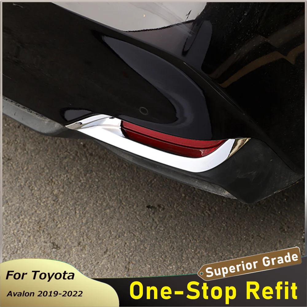Car Rear Fog Light Trims Cover ABS Chrome Exterior Tail Bumper Fog Lamp Cover Strips For Toyota Avalon 2019 2020 2021 2022
Car Rear Fog Light Trims Cover ABS Chrome Exterior Tail Bumper Fog Lamp Cover Strips For Toyota Avalon 2019 2020 2021 2022