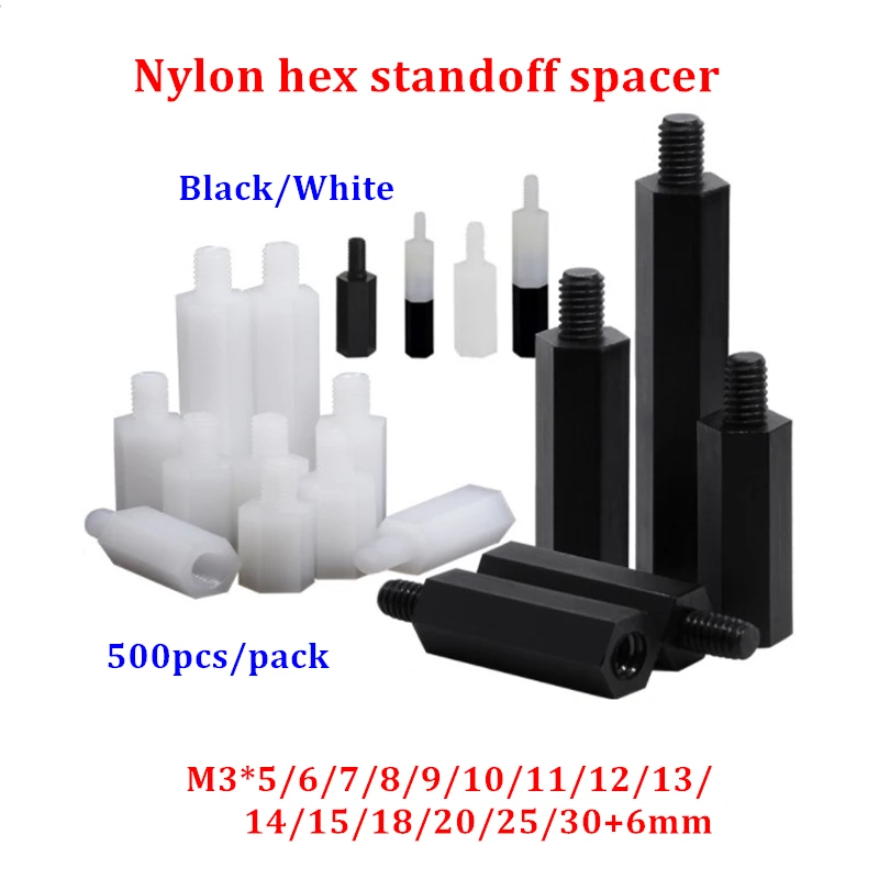 500 шт. M3 черно-белая Шестигранная нейлоновая Проставка стойка с плоской головкой нейлоновый пластиковый проставочный винт нейлоновая Проставка
500 шт. M3 черно-белая Шестигранная нейлоновая Проставка стойка с плоской головкой нейлоновый пластиковый проставочный винт нейлоновая Проставка