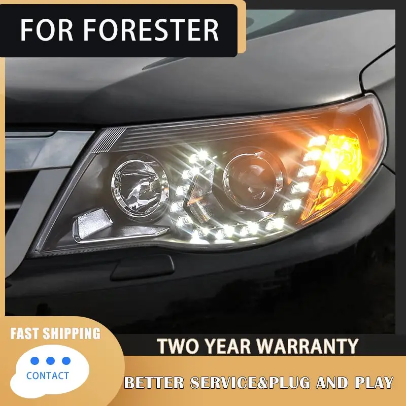 Передние фары для Subaru Forester 2008-2012, дневные ходовые огни, подсветка, сигнал поворота, Φ, ближний свет/Дальний свет
Передние фары для Subaru Forester 2008-2012, дневные ходовые огни, подсветка, сигнал поворота, Φ, ближний свет/Дальний свет