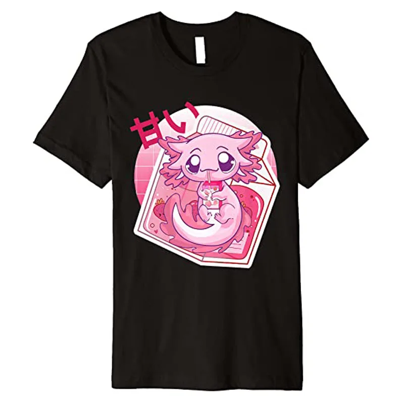 Kawaii Axolotl Strawberry Milk Japanese Anime Girls Teenager Premium T-Shirt
Kawaii Axolotl Strawberry Milk Japanese Anime Girls Teenager Premium T-Shirt