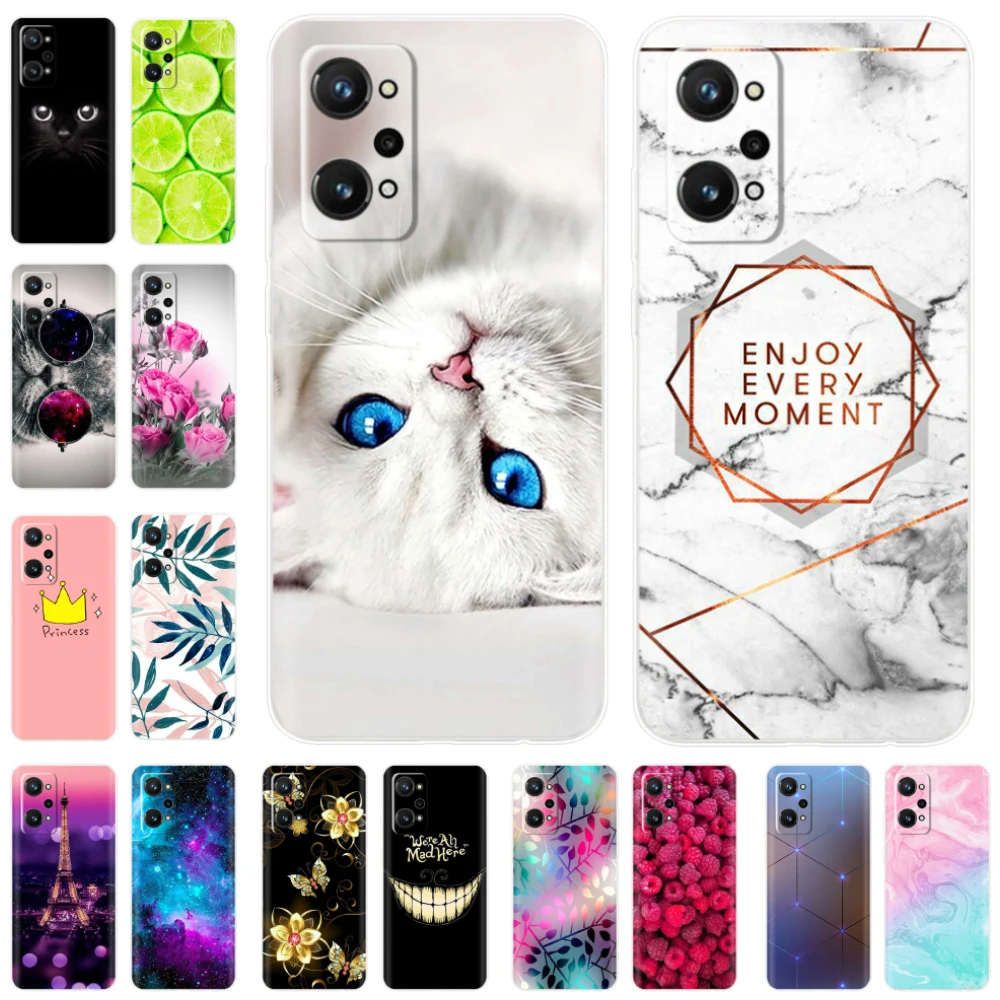 

For Realme GT Neo2 Case Soft Clear Bumper TPU Silicone Cover For OPPO RealmeGT Neo 2 5G Phone Cases 6.62" RMX3370 Coque Fundas